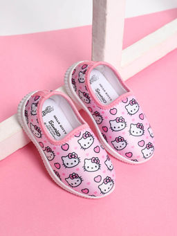 Kidsville - Pink Official Hello Kitty Printed Sneakers For Kids