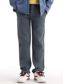 RARE ONES - Straight Fit Knitted Trouser Blue