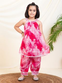 Bugandbees - Tie Dye Halter Neck Co-Ord Sets