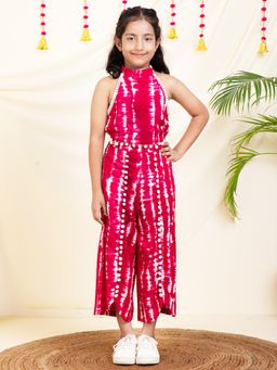 Bugandbees - Tie Dye Halter Neck Co-Ord Set