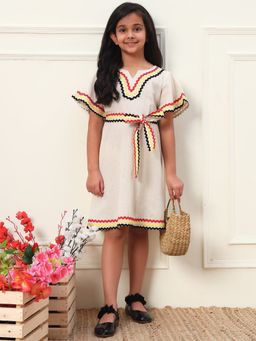 Bugandbees - Lace Bell Sleeve Dress