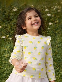 Somersault - Girls Fruit Cotton Full Sleeve T-Shirt