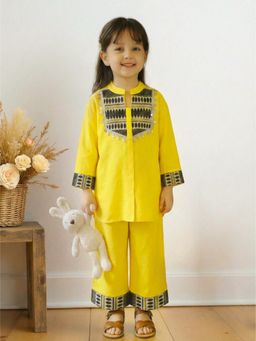 Kidbea - Girls Cotton Ethnic Co-Ord Set