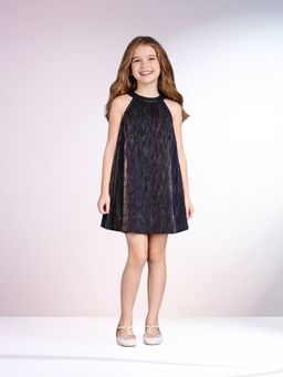 Lil Drama - Glam Up Girls Party Black Dress