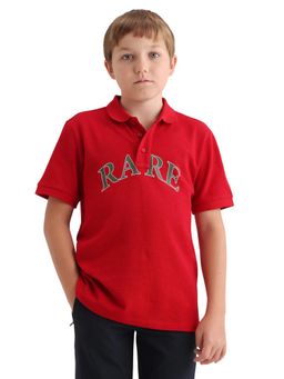 RARE ONES - Graphic Regular Polo T-Shirt