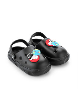 HOPPA - Kids Black Buzz Clogs
