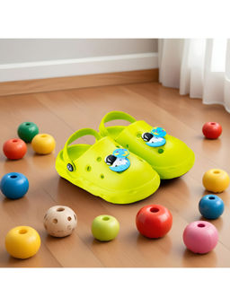 HOPPA - Kids Green Buzz Clogs