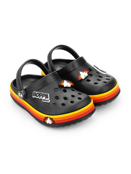 HOPPA - Kids Black Castle Clogs