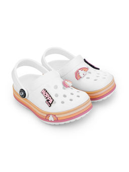 HOPPA - Kids White Castle Clogs
