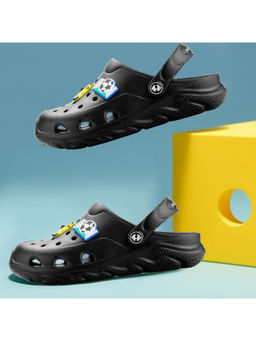 HOPPA - Kids Black Coucci Clogs