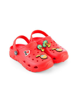HOPPA - Kids Red Coucci Clogs