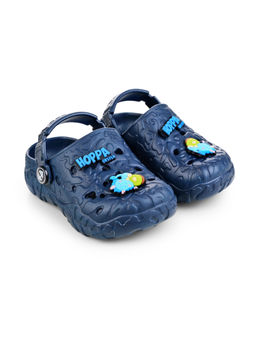 HOPPA - Kids Navy Blue Rock Clogs