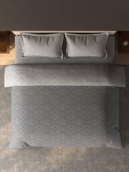 SPACES - Avira Silver Lining Ornate Microfibre Double Quilt