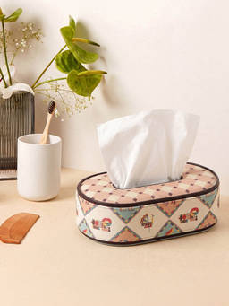 Chumbak - Jungle Jigsaw Tissue Box Forest Folklore