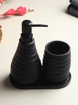 De Maison Decor - Drift Bathroom Black (Set Of 3)