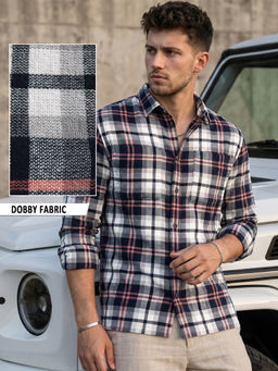 Bewakoof - Men Multi-Color Checks Regular Fit Shirt