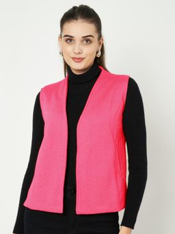 BRINNS - Womens Magenta Casual Waistcoat