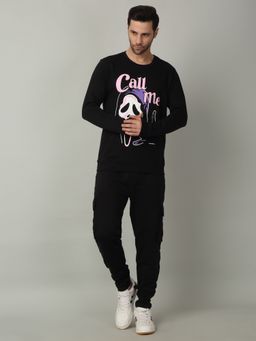 Selfusion - Printed Black Co-Ord Set