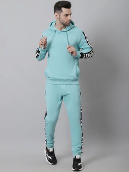 Selfusion - Side-Stripe Green Co-Ord Set