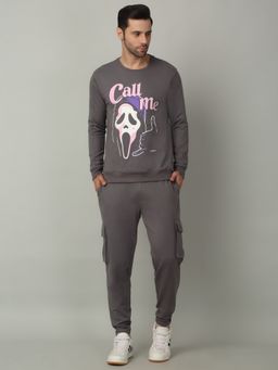 Selfusion - Printed Grey Co-Ord Set