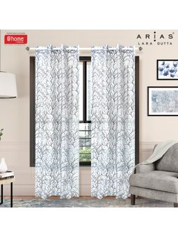 At Home by Nilkamal - Arias Luxuria Sheers Door Curtain Grey (Set of 2)