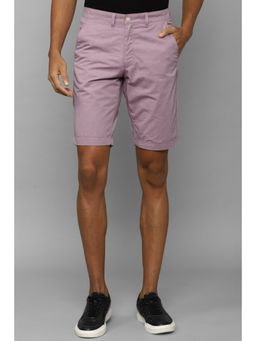 Allen Solly - Men Purple Print Slim Fit Shorts