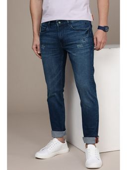 Simon Carter - Mens Navy Jeans