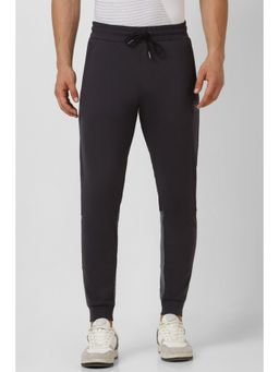 Van Heusen - Men Grey Colorblock Casual Jogger Pants