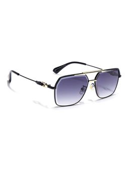 Voyage - Unisex Pillow Grey Lens Gold Frame Sunglasses - MG7531 (53)