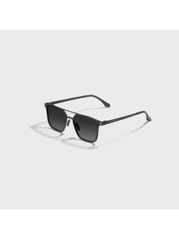 SAM AND MARSHALL - LUKE 400UV Protection Fully Flexible Rectangle Shape Black Lens Sunglasses