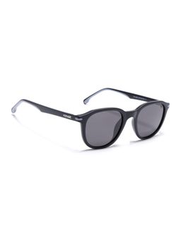 Voyage - Unisex Wayfarer Grey Lens Black Frame Sunglasses - PMG7399 (50)