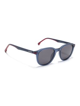 Voyage - Unisex Pillow Grey Lens Blue Frame Sunglasses - PMG7402 (50)