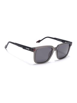 Voyage - Unisex Square Grey Lens Grey Frame Sunglasses (51)