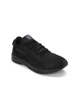 Puma - Unisex Accent Black Running Shoes