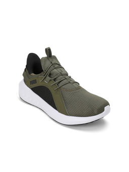 Puma - Unisex Softride Carson Sliptech Green Running Shoes