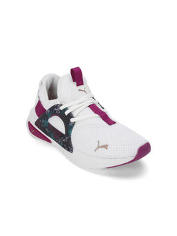 Puma - Women Softride Enzo Evo Blooms Off White Running Shoes