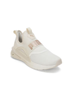 Puma - Unisex Softride Enzo Evo Slip-On Cream Running Shoes