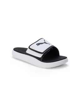 Puma - Men Softride Slide V White Slides