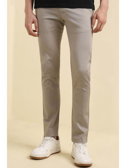 Allen Solly - Men Ultra Slim Fit Solid Casual Trousers