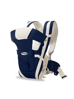 Chinmay Kids - Baby Carrier Bag Adjustable Hands Free 4 In 1 with Safety Belt Child - Navy Blue