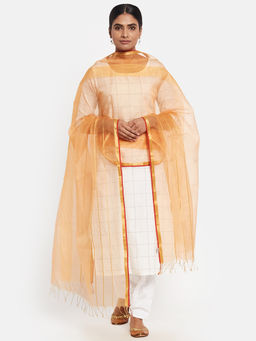 Fabindia - Cotton Silk Woven Women Dupatta
