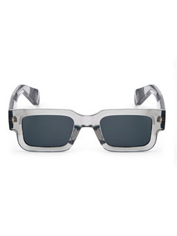 Stood - Black Rectangle Uv Coating Full Rim Sunglass-Sg-Std0014-C2