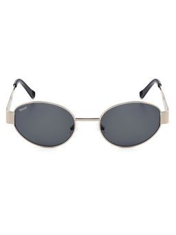 Stood - Black Oval Uv Coating Full Rim Sunglass-Sg-Std0023-C2