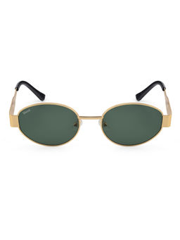 Stood - Green Oval Uv Coating Full Rim Sunglass-Sg-Std0023-C4