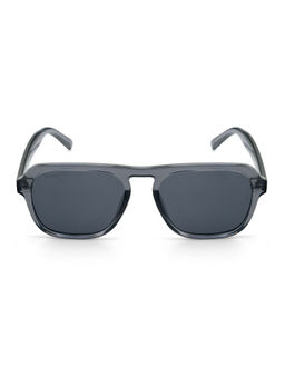 Stood - Grey Square Uv Coating Full Rim Sunglass-Sg-Std0024-C2