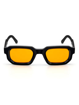 Stood - Orange Square Uv Coating Full Rim Sunglass-Sg-Std0025-C2
