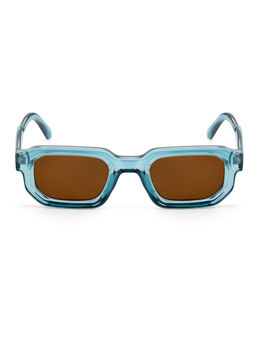 Stood - Brown Square Uv Coating Full Rim Sunglass-Sg-Std0025-C3