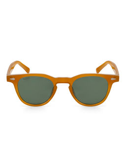 Stood - Green Round Uv Coating Full Rim Sunglass-Sg-Std0026-C2