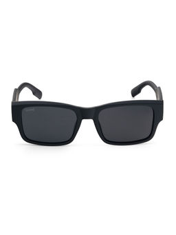 Stood - Black Rectangle Uv Coating Full Rim Sunglass-Sg-Std0029-C1