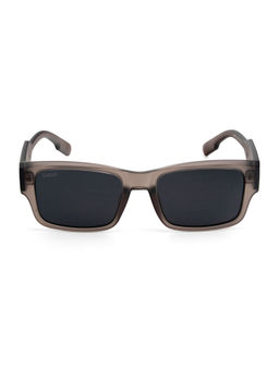 Stood - Black Rectangle Uv Coating Full Rim Sunglass-Sg-Std0029-C2